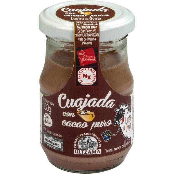 Cuajada de Ultzama con Cacao