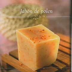 Jabón artesanal de Polen