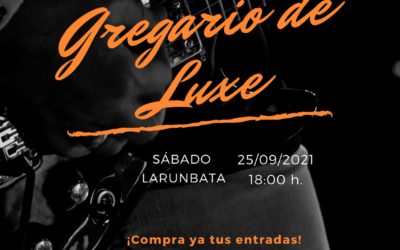 GREGARIO DELUXE en concierto en el Bosque de Orgi