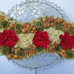 Circulo con flores